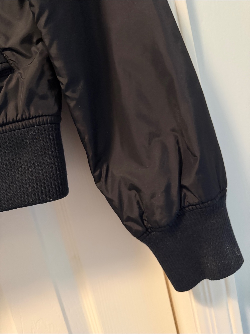 Vintage Diesel Black Nylon Bomber Jacket - Picture 9 of 10